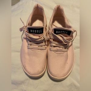 NoBull Blush Canvas Trainers . New, no box